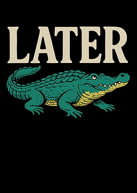 Later Alligator Graphic