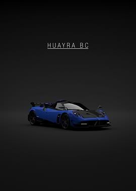 Pagani Huayra BC - Blue Front