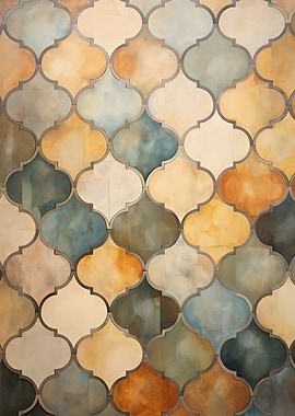 Moroccan Quatrefoil Pattern