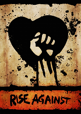 Rise Against Vintage Art