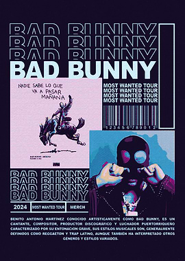 Bad Bunny Most Wanted Tour Merch