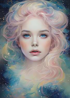 Dreamy Portrait of a Girl