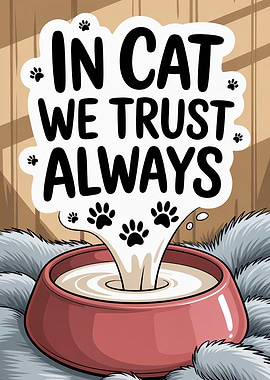 In Cat We Trust Always