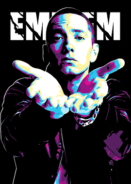 Eminem Pop Art Portrait