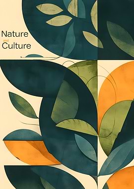Nature and Culture Abstract Art