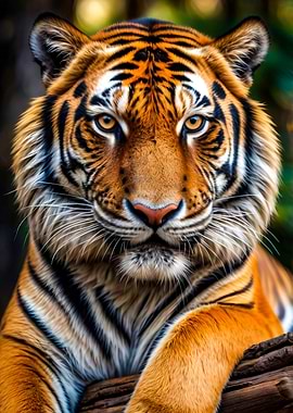 Majestic Tiger Portrait