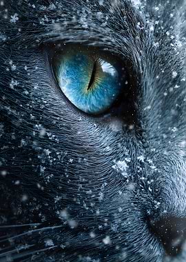 Cat's Eye in Winter