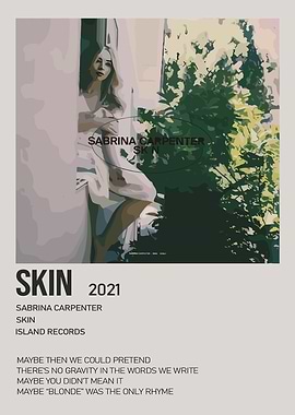 Sabrina Carpenter Skin Album