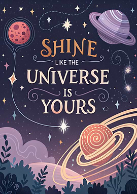 Shine Like the Universe is Yours