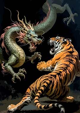 Dragon and Tiger Confrontation