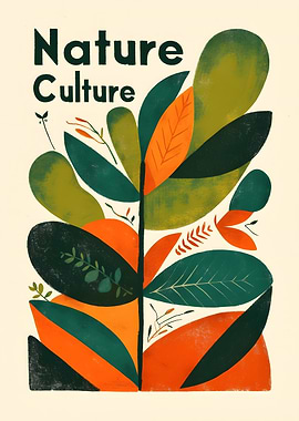 Nature Culture Plant Illustration