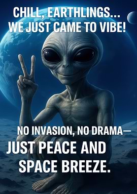 Peaceful Alien Vibe