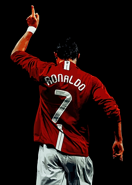 Cristiano Ronaldo Number 7 Celebration