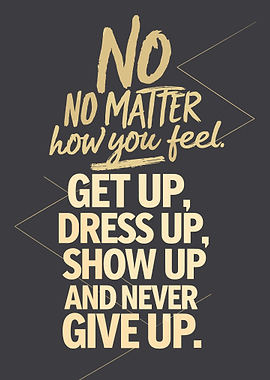 Motivational Quote: Never Give Up