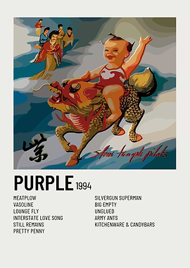 Stone Temple Pilots Purple Album Cover