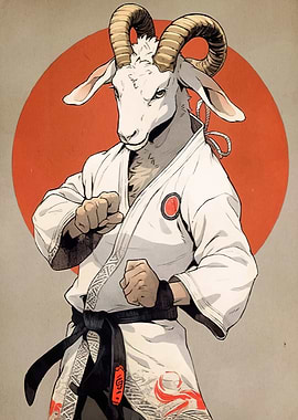 Goat Martial Artist