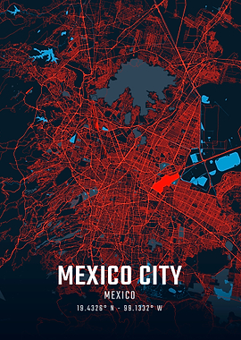 Mexico City Map
