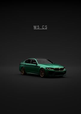 BMW M5 CS F90 - Green Front