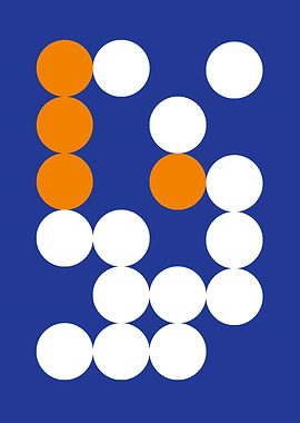 Abstract Geometric Minimal Bauhaus Art