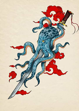 Octopus Katana Clouds
