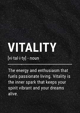 Vitality Definition