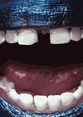 ScHoolboy Q - Blue Lips | Album Cover Poster | Hip Hop Rap Poster | Birthday Gift