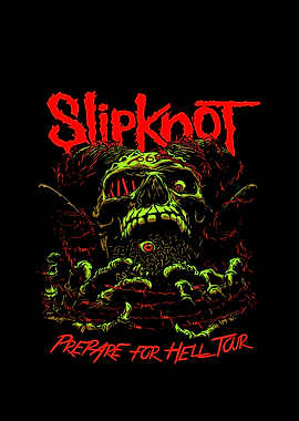 Slipknot Prepare for Hell Tour Artwork