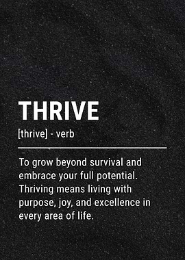 Thrive Definition