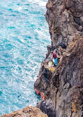 Cliffside Fishing Adventure