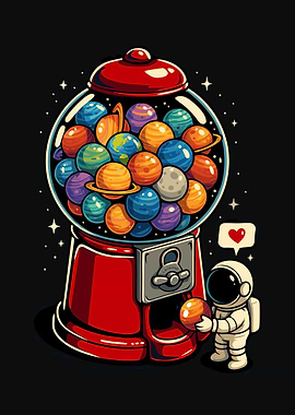 Gumball Galaxy Astronaut