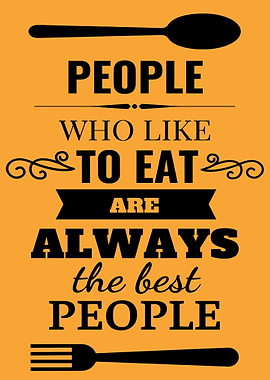 People Who Like to Eat