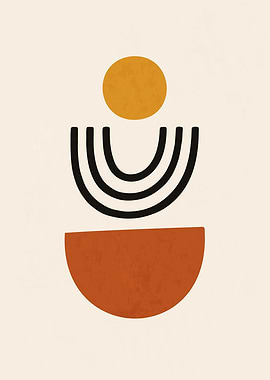 Minimalist Abstract Geometric Shapes