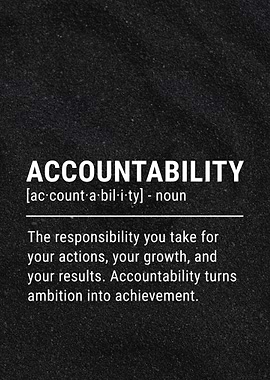 Accountability Definition