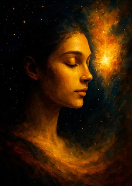 Nebula Within – Serenity in Cosmic Glow