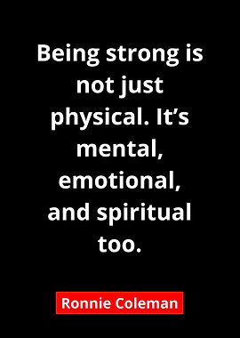 Ronnie Coleman Quote