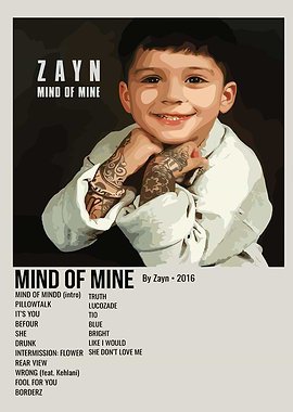 Zayn Malik Mind of Mine Album
