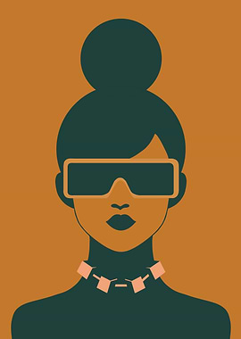 Stylish Woman from Future Dreams