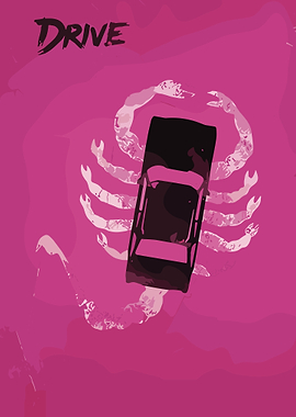 Drive Movie Poster Art