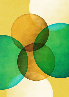 Abstract Circles Art