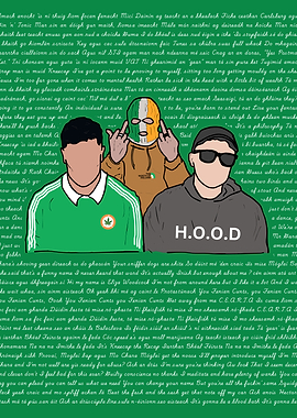 Lyrics Portrait - Kneecap