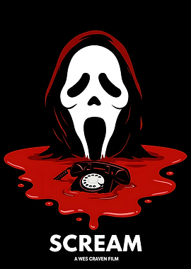 Scream Movie Poster Art