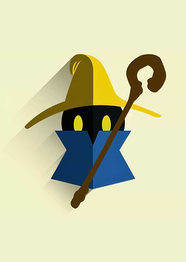 Minimalist Vivi Ornitier Illustration