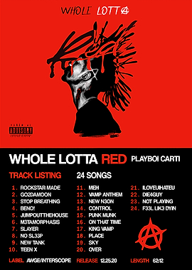 Playboi Carti Album Whole Lotta Red