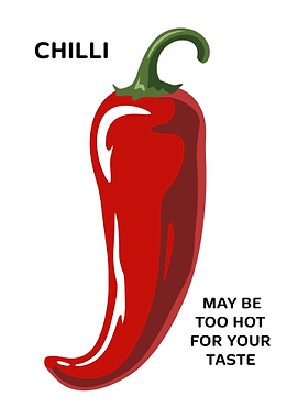 Red Chilli Pepper Illustration
