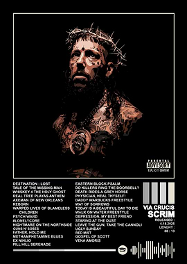 Scrim Via Crucis Album Cover Art