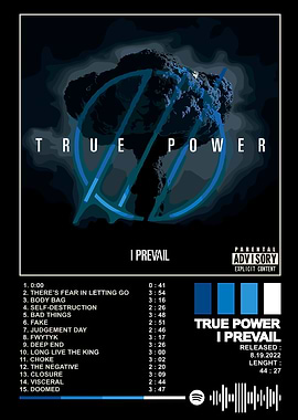 I Prevail - True Power Album Art