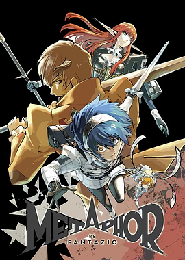 Metaphor Refantazio Anime Style Illustration