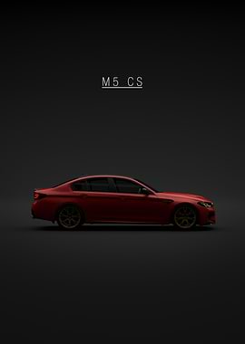 BMW M5 CS F90 - Red