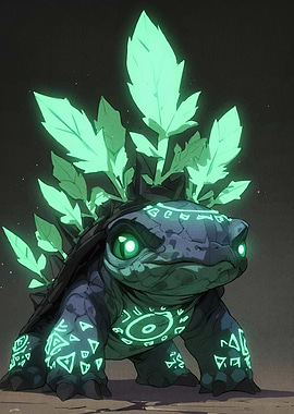 Glowing Turtle Plants