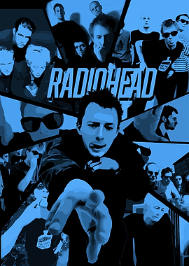 Radiohead Band Poster Art